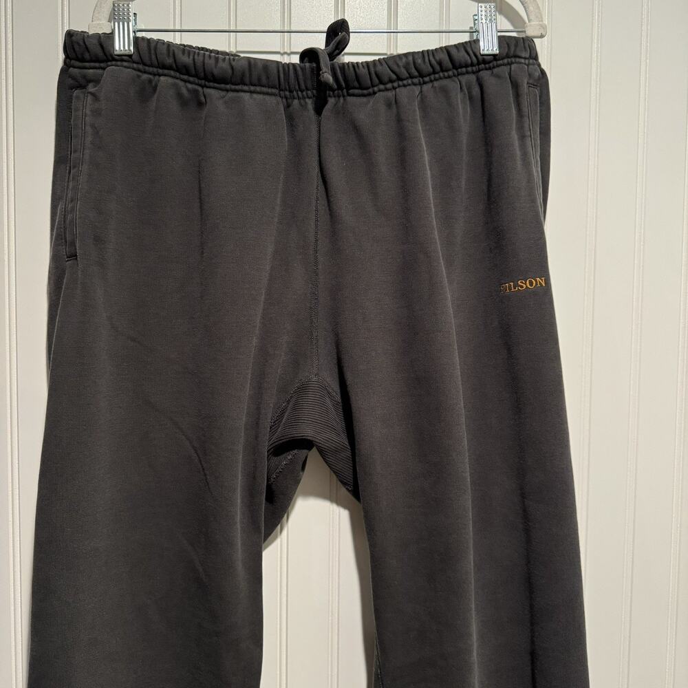 Filson Prosecutor Sweatpants Faded Black Mens Large - Picture 2 of 8